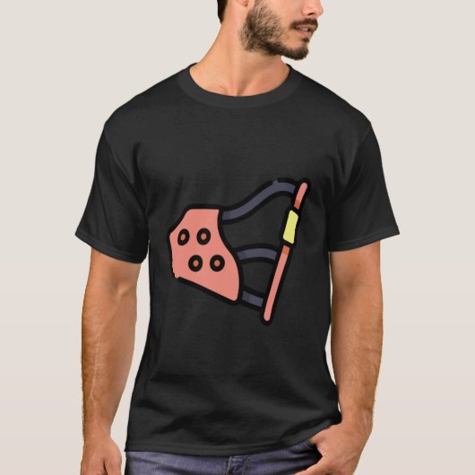 Mündungszone Bitte Ruhe T-Shirt (Vorderseite)