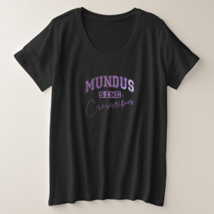 Mundus Sine Caesaribus Große Größe T-Shirt