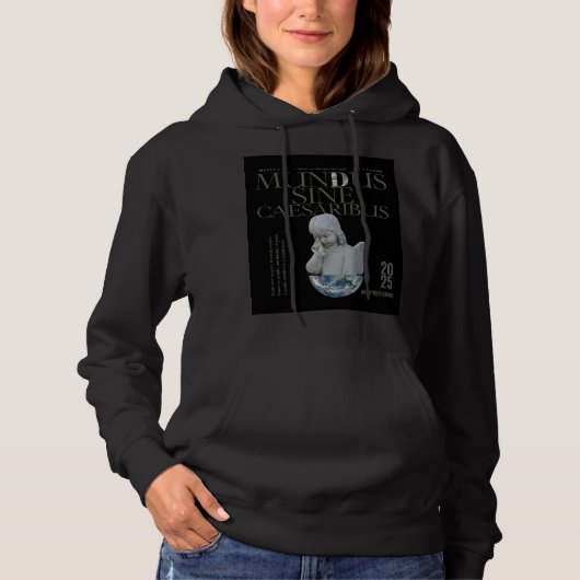 Mundus Sine Caesaribus Hoodie | Einzigartige Kunst (Vorderseite)