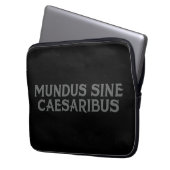 Mundus Sine Caesaribus Laptopschutzhülle (Vorderseite Links)