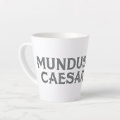 Mundus Sine Caesaribus Milchtasse (Linke Ecke)