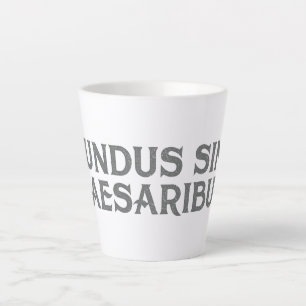 Mundus Sine Caesaribus Milchtasse