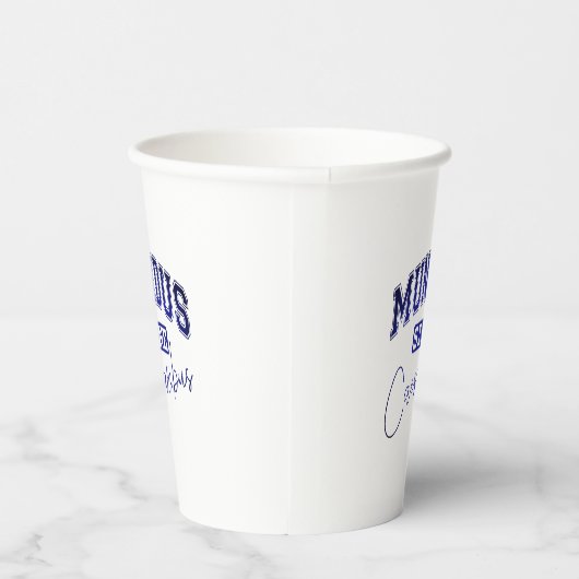 Mundus Sine Caesaribus Pappbecher (Rechts)