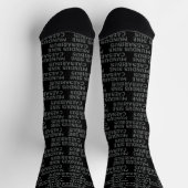 Mundus Sine Caesaribus Socken (Oben)