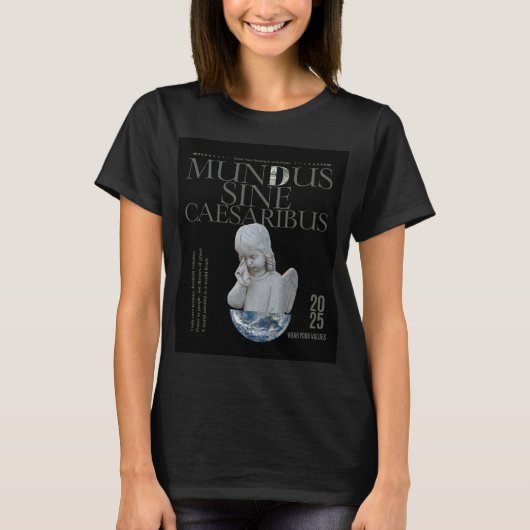 Mundus Sine Caesaribus T - Shirt | Einzigartige Ku (Vorderseite)