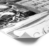 Mundus Subterraneus' by Athanasius Kircher Poster (Ecke)