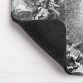 Mundus Subterraneus durch Athanasius Kircher Mousepad (Ecke)