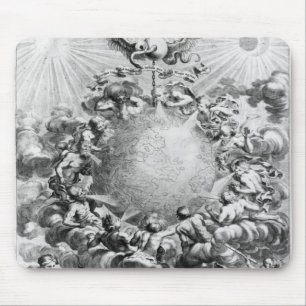 Mundus Subterraneus durch Athanasius Kircher Mousepad