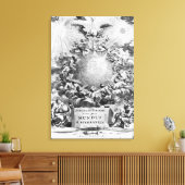 Mundus Subterraneus' von Athanasius Kircher Leinwanddruck (Insitu (Wohnzimmer))