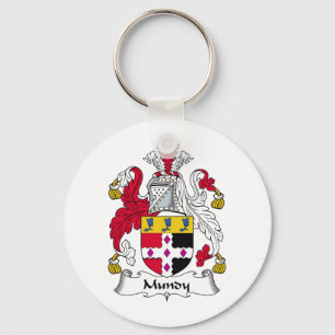 Mundy Familienwappen Schlüsselanhänger