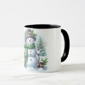 Muñeco de nieve tasse (VorderseiteRechts)