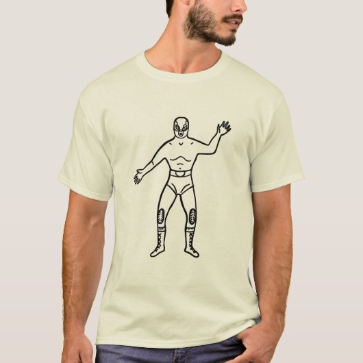 Muñeco Luchador Shirt (Vorderseite)