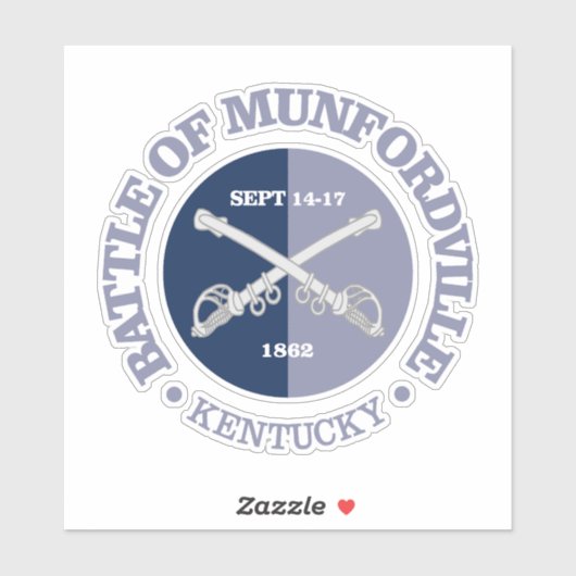 Munfordville (B&G) Aufkleber (Blatt)