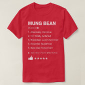 Mung Bean Definition bedeutet _ Funny T-Shirt (Design vorne)