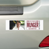 Munger für NC-Gouverneur Autoaufkleber (Auf Auto)
