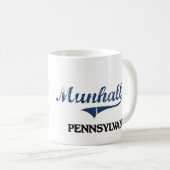 Munhall Pennsylvania Stadt-Klassiker Kaffeetasse (VorderseiteRechts)