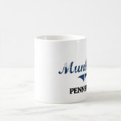 Munhall Pennsylvania Stadt-Klassiker Kaffeetasse (Mittel)