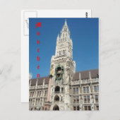 munich 001, München Postkarte (Vorne/Hinten)