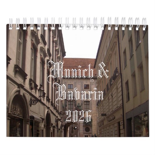 Munich & Bavaria 2026 Calendar Kalender (Titelbild)