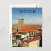 munich frauenkirche postkarte (Vorne/Hinten)