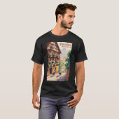 Munich Germany Bavaria Illustration Travel Art T-Shirt (Vorne ganz)