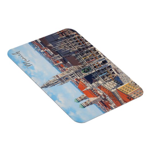 Munich Marienplatz Germany Magnet (Rechte Seite)