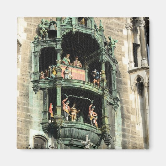 munich plakaus glockenspiel magnet (Vorne)