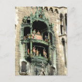 munich plakaus glockenspiel postkarte (Vorderseite)