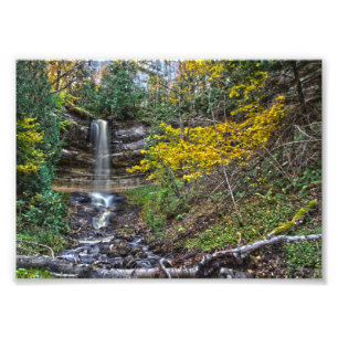 Munising Falls, Michigan im Herbst Fotodruck