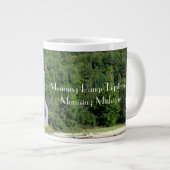 Munising Lighthouse Jumbo-Tasse (Vorderseite Rechts)