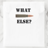 Munition 7.62x39 ovaler aufkleber (Tasche)