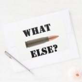 Munition 7.62x39 rechteckiger aufkleber (Umschlag)