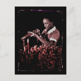 Munition im Werk prüfen Postkarte