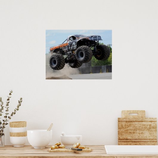 Munition Monster Truck Print Poster (Küche)