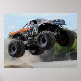 Munition Monster Truck Print Poster