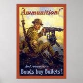 Munition!~Vintager Weltkrieg 1 Poster (Vorne)