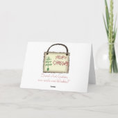 Munition - Weihnachtskarte Feiertagskarte (Rückseite)