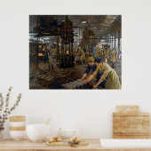 Munitions Girls 1918 bei Factory World War 1 Poster (Küche)