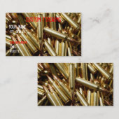 Munitionskarte Visitenkarte (Vorne/Hinten)