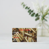 Munitionskarte Visitenkarte (Stehend Vorderseite)