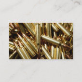 Munitionskarte Visitenkarte (Rückseite)