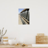 Munitionsreihen werden gestapelt und vorgepfercht poster (Küche)