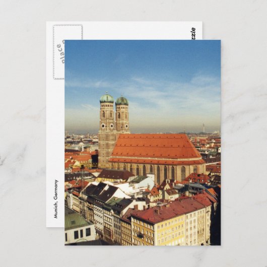 Munitkirche Postkarte (Vorne/Hinten)