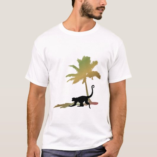 Munkey Palme T-Shirt (Vorderseite)