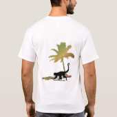 Munkey Palme T-Shirt (Rückseite)