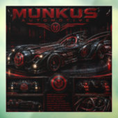 Munkus Auto-Aufkleber/League of Kings Aufkleber (Blatt 3)