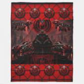 munkus crimson Mondecke/munkus Fleece-Decke Fleecedecke (Vorderseite)