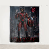Munkus der Held/Munkus-Teppich/Home Art Wandteppich (Vorderseite)