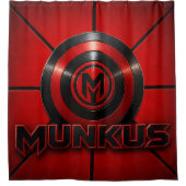 Munkus-Duschvorhang/Badezimmer-Accessoires Duschvorhang (Vorderseite)