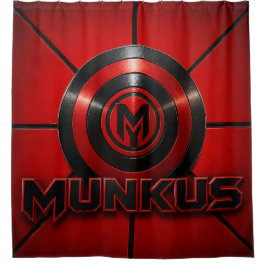 Munkus-Duschvorhang/Badezimmer-Accessoires Duschvorhang